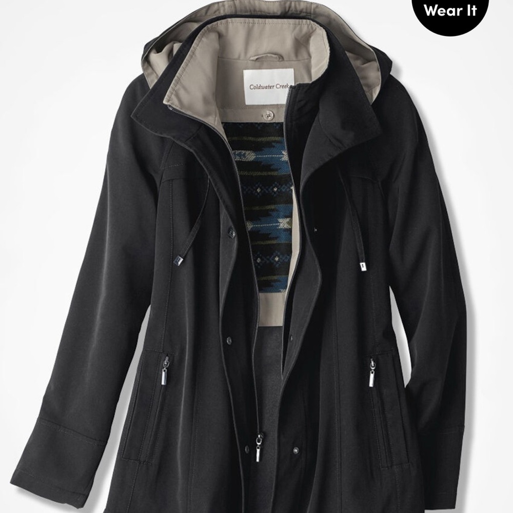 Coldwater Creek All-Season Jacket Medium NWOT